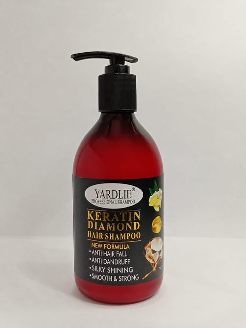 Yardlie Keratin Diamond Hair Shampoo – Anti Hair Fall & Anti Dandruff Formula  550g.