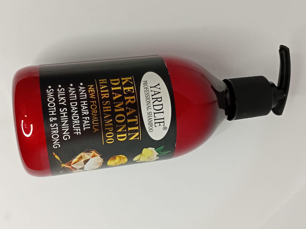 Yardlie Keratin Diamond Hair Shampoo – Anti Hair Fall & Anti Dandruff Formula  550g.